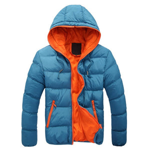 2019 New Fashion Jackets Men Parka Hot Sale Quality Autumn Winter Warm Outwear Slim Mens Coats Casual Windbreak Jackets Men