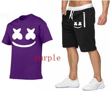 Load image into Gallery viewer, 2019 New T-Shirt Sets Casual Tshirt Men Summer Hot Sale Tracksuits Hip Hop Brand Clothing T Shirt Set Men 2 Pieces M-2XL
