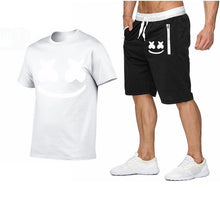 Load image into Gallery viewer, 2019 New T-Shirt Sets Casual Tshirt Men Summer Hot Sale Tracksuits Hip Hop Brand Clothing T Shirt Set Men 2 Pieces M-2XL