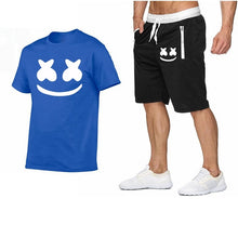 Load image into Gallery viewer, 2019 New T-Shirt Sets Casual Tshirt Men Summer Hot Sale Tracksuits Hip Hop Brand Clothing T Shirt Set Men 2 Pieces M-2XL