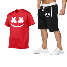 Load image into Gallery viewer, 2019 New T-Shirt Sets Casual Tshirt Men Summer Hot Sale Tracksuits Hip Hop Brand Clothing T Shirt Set Men 2 Pieces M-2XL