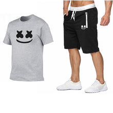 Load image into Gallery viewer, 2019 New T-Shirt Sets Casual Tshirt Men Summer Hot Sale Tracksuits Hip Hop Brand Clothing T Shirt Set Men 2 Pieces M-2XL