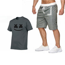 Load image into Gallery viewer, 2019 New T-Shirt Sets Casual Tshirt Men Summer Hot Sale Tracksuits Hip Hop Brand Clothing T Shirt Set Men 2 Pieces M-2XL