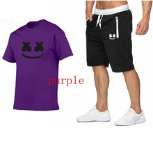 Load image into Gallery viewer, 2019 New T-Shirt Sets Casual Tshirt Men Summer Hot Sale Tracksuits Hip Hop Brand Clothing T Shirt Set Men 2 Pieces M-2XL