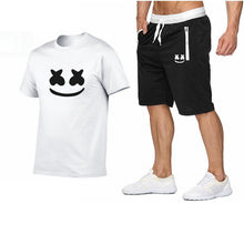 Load image into Gallery viewer, 2019 New T-Shirt Sets Casual Tshirt Men Summer Hot Sale Tracksuits Hip Hop Brand Clothing T Shirt Set Men 2 Pieces M-2XL