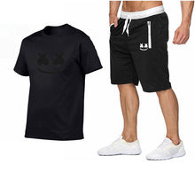 Load image into Gallery viewer, 2019 New T-Shirt Sets Casual Tshirt Men Summer Hot Sale Tracksuits Hip Hop Brand Clothing T Shirt Set Men 2 Pieces M-2XL